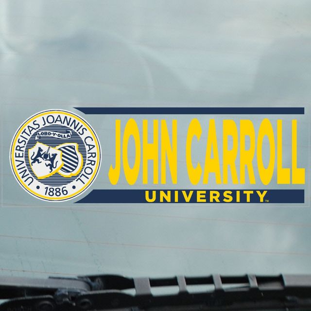 John Carroll University Cling Decal