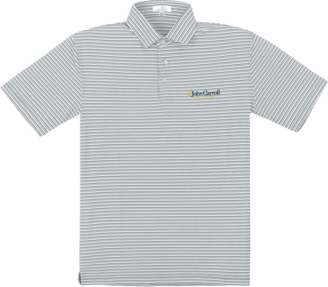 John Carroll University Performance Stripe Polo
