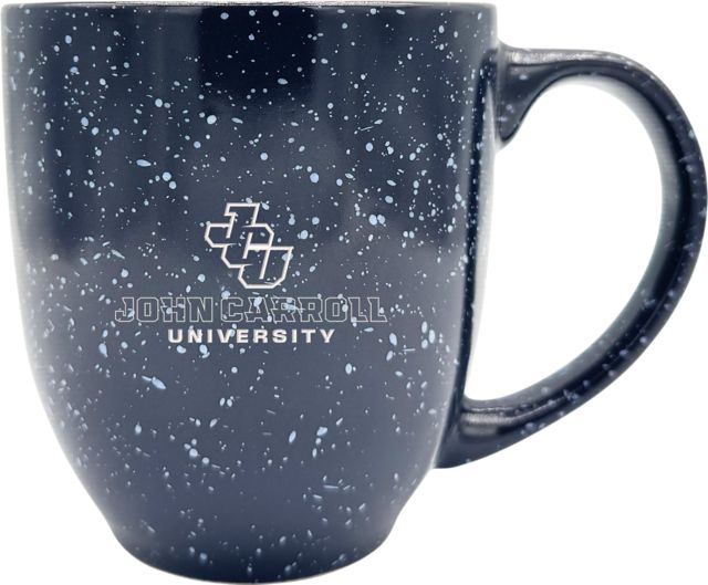 John Carroll University 16 oz. Laser Engraved Bistro Mug