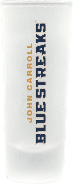 John Carroll University Frosted Collector's Glass