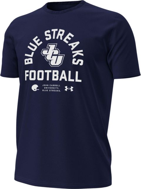 John Carroll University Blue Streaks Football Short Sleeve T-Shirt