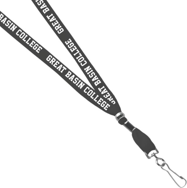Great Basin College 3/8'' J Hook Lanyard
