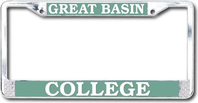 Great Basin College License Plate Frame