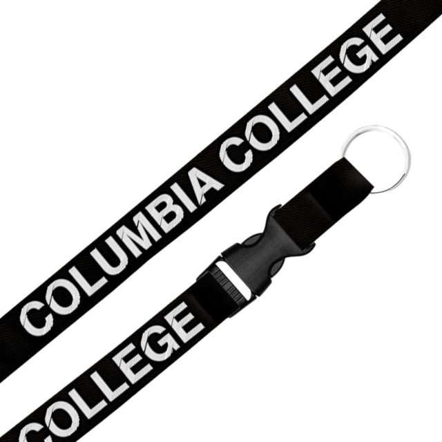 Columbia College .75 Woven Lanyard