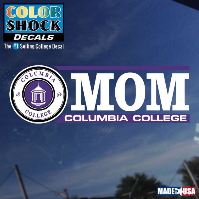 Columbia College Mom Decal