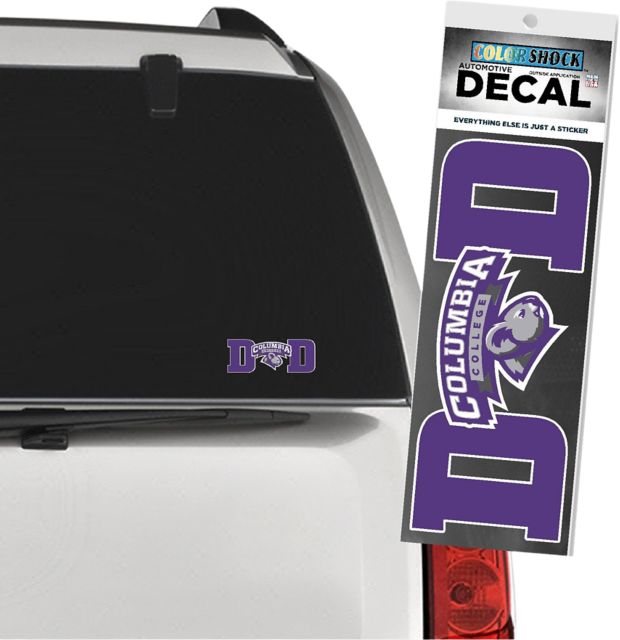 Columbia College Koalas Dad Decal