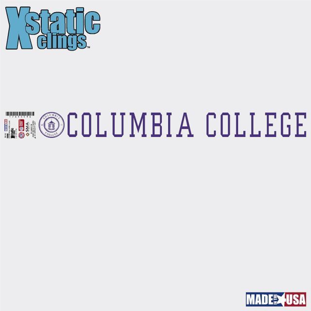 Columbia College Strip Decal