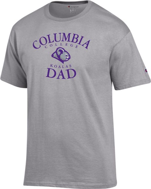 Columbia College Koalas Dad Short Sleeve T-Shirt