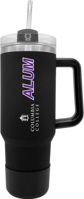 Columbia College Alumni 40 oz. Tumbler with Straw
