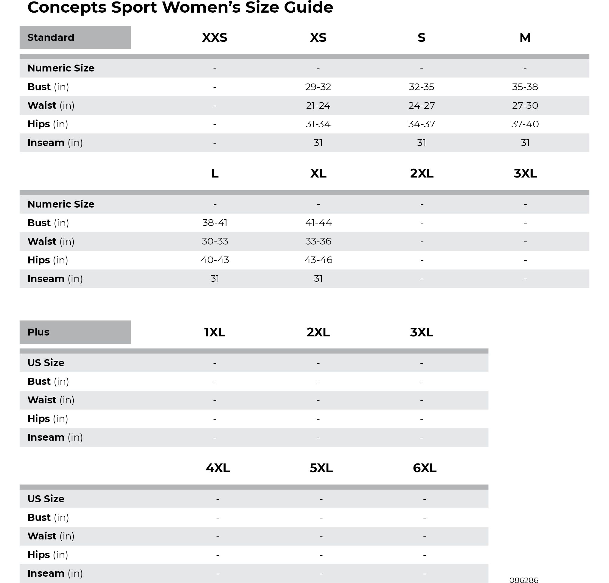 Size Guide Image