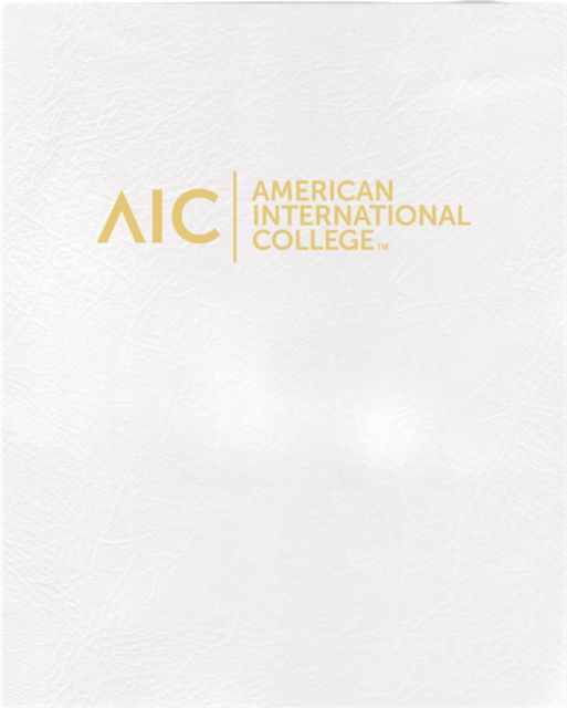 American International College Folder 2 Pocket