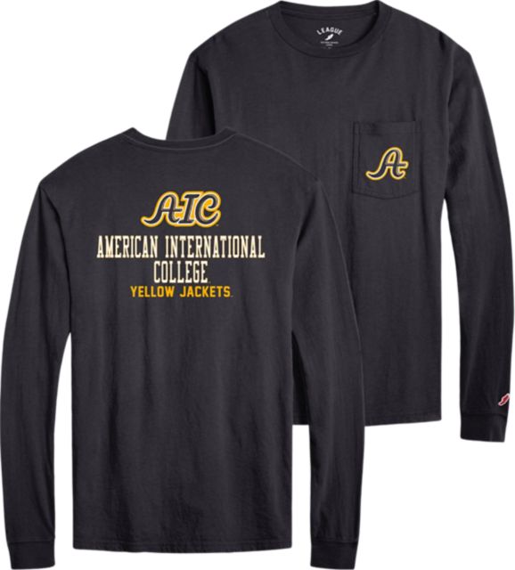 American International College Long Sleeve Pocket T-Shirt