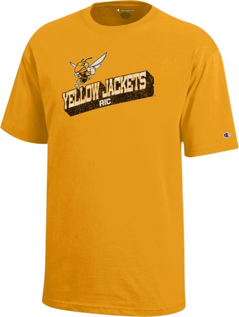 American International College Yellow Jackets Youth Short Sleeve T-Shirt