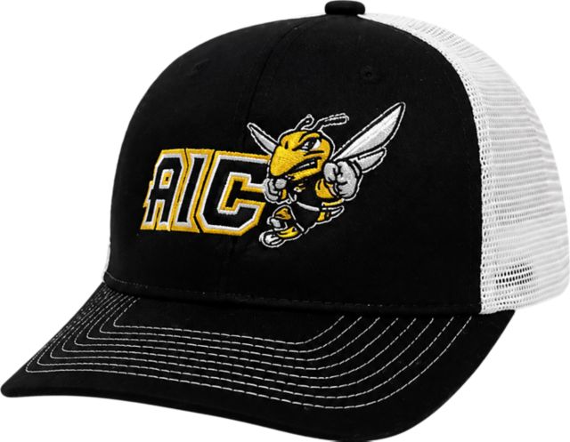 American International College Structured Mesh Snapback Cap