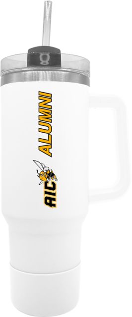 American International College Alumni 40 oz. Tumbler with Straw