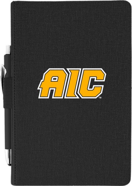 American International College Journal with Pen