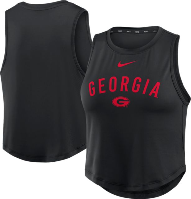 University of Georgia Bulldogs Women's Dri-Fit Crop Tank Top