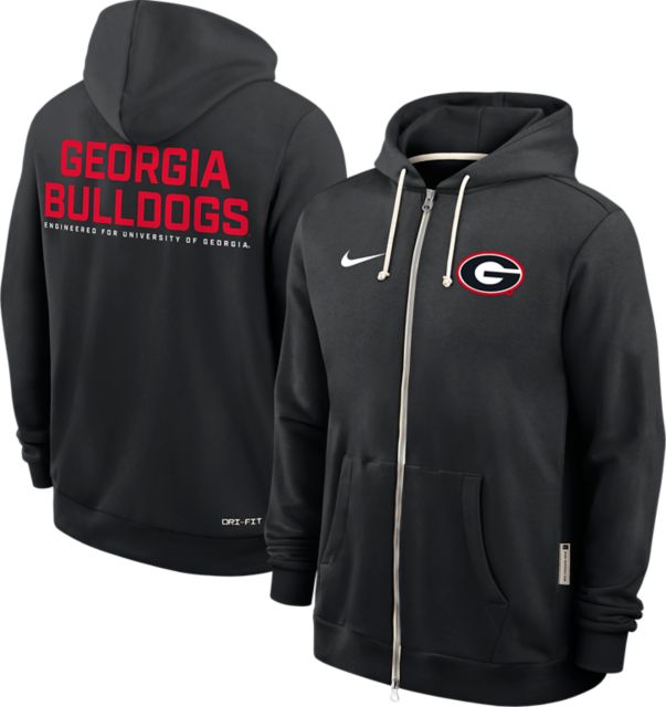 University of Georgia Bulldogs Dri-Fit Full Zip Hooded Sweatshirt