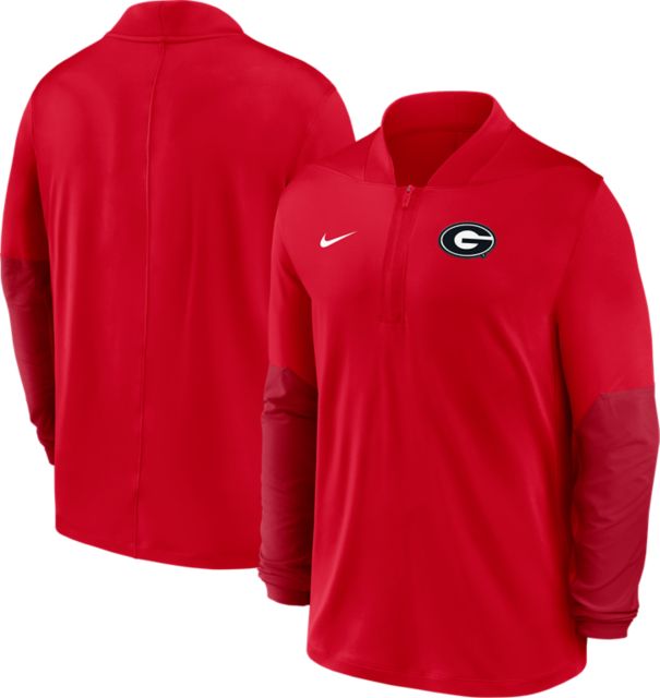 University of Georgia Bulldogs Dri-Fit Midweight 1/2 Zip Top