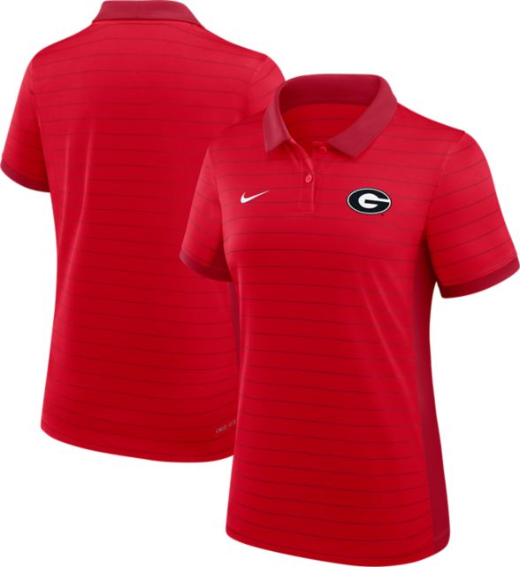 University of Georgia Bulldogs Dri-Fit Victory Striped Women's Polo