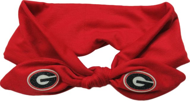 University of Georgia Women's Knotted Bow Headband