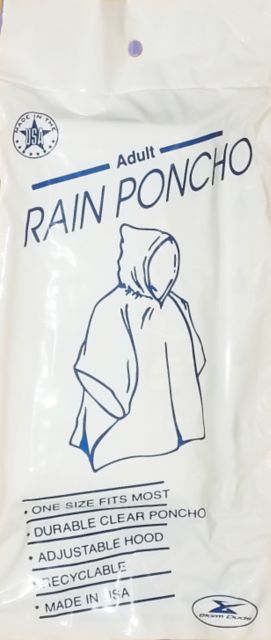 Uga store rain poncho