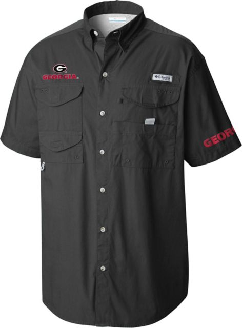 University of Georgia Bahama Shirt | Tommy Bahama | Black | 2xb Extra Big