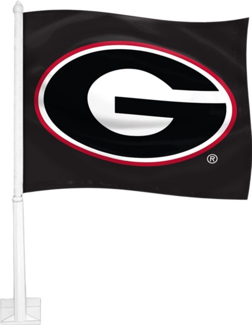 University of Georgia Car Flag
