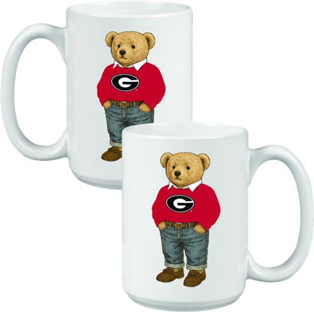 University of Georgia 15 oz. Teddy Bear Mug