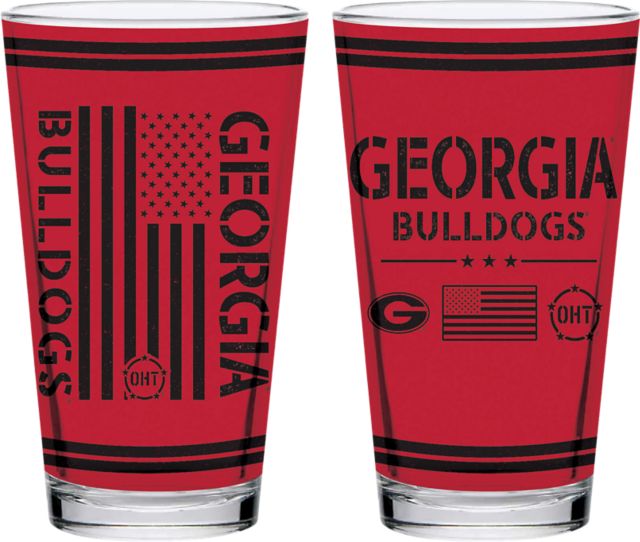 University of Georgia Operation Hat Trick 16 oz. Pint Glass