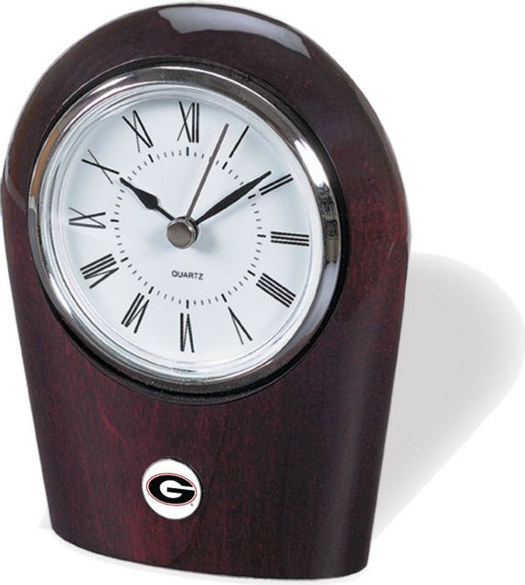 CSI Palm Desk Clock With Colored Medallian - ONLINE ONLY