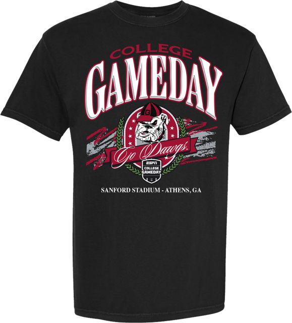University of Georgia Bulldogs Football College Gameday Short Sleeve T-Shirt