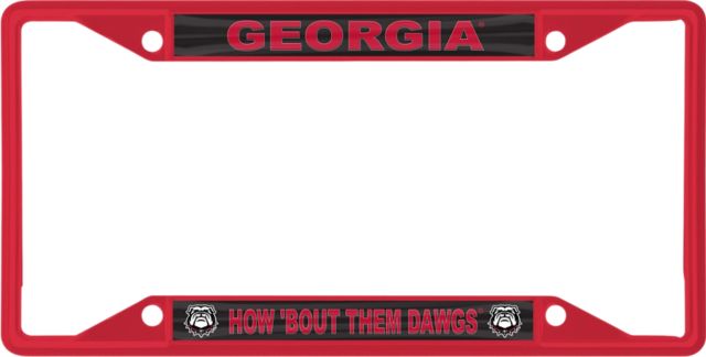 University of Georgia License Plate Frame