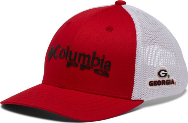 Columbia Sportswear Boys' University of Georgia PFG Mesh Snapback