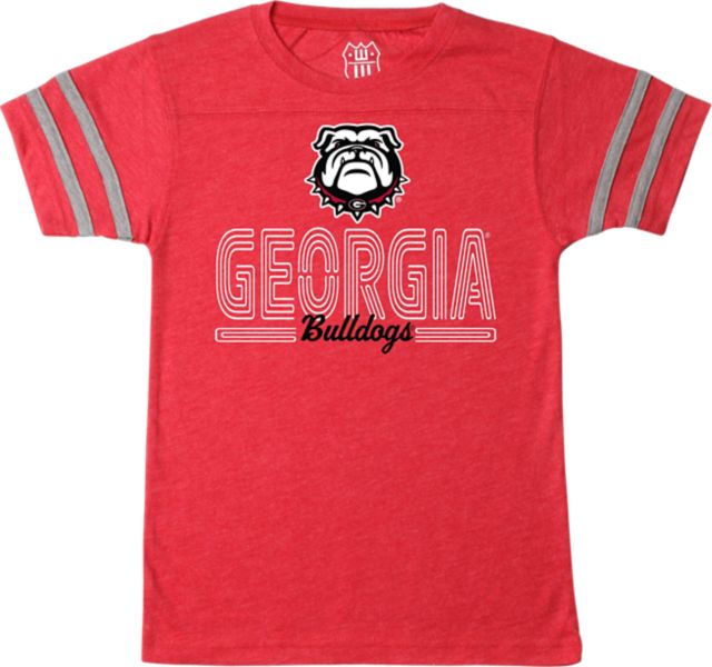 University of Georgia Bulldogs Boys Backfield Short Sleeve T-Shirt