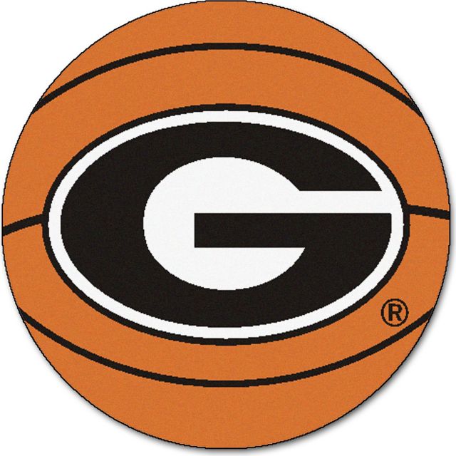 Georgia Basketball Mat 27'' diameter  - ONLINE ONLY