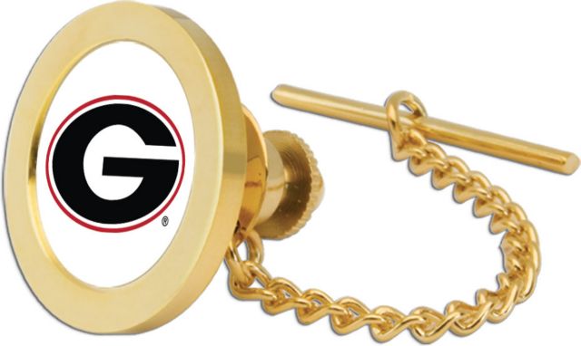 CSI Goldtie Tack/Lapel Pin Gift Boxed With Colored Medallion - ONLINE ONLY