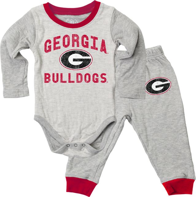 University of Georgia Bulldogs Infant Bodysuit & Pant Set