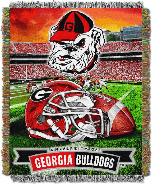 NCAA Home Field Advantage Woven Tapestry Throw Blanket 48''x60'' - ONLINE ONLY