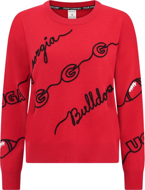 University of Georgia Women's Love Letter Sweater