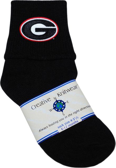 University of Georgia Anklet Socks