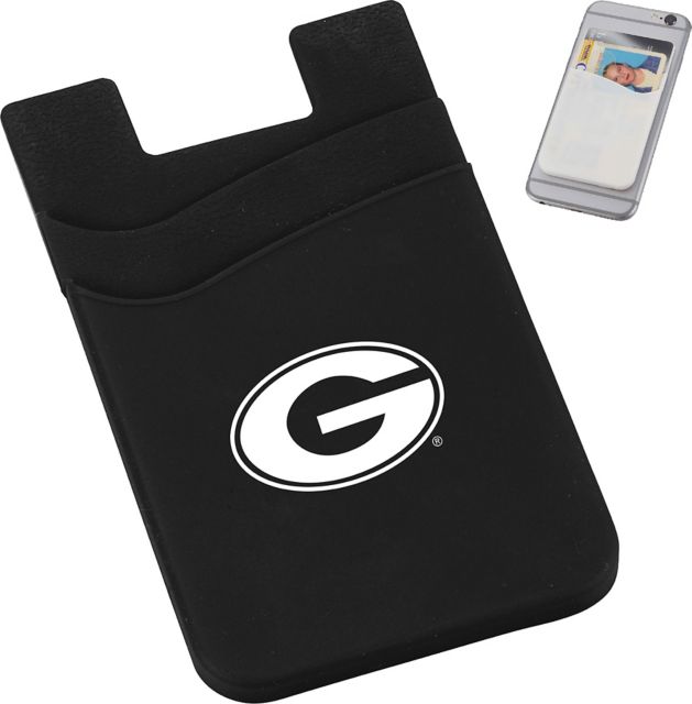 University of Georgia Silicone Card Wallet