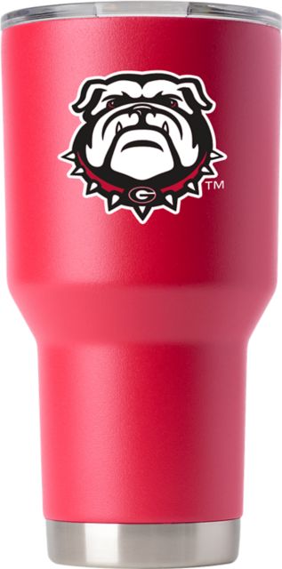 30 oz Rhinestone Georgia Bulldogs Yeti Rambler Travel Cup