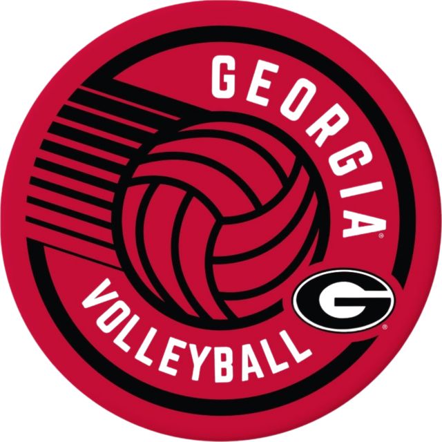 University of Georgia Volleyball 2.5'' Button