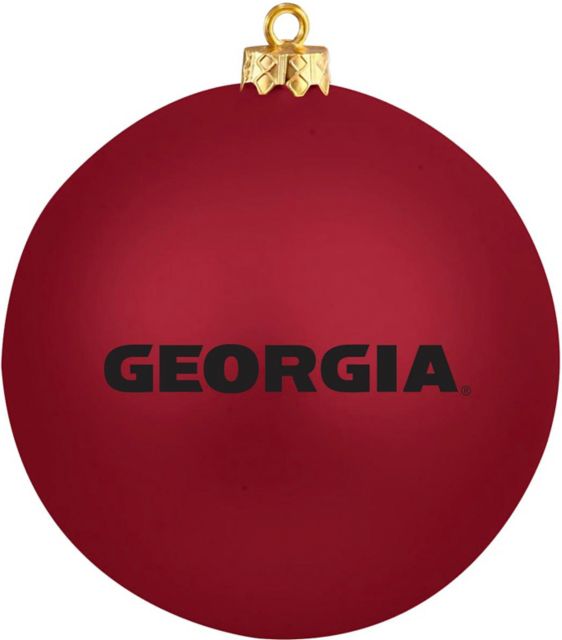 University of Georgia Round Shatterproof Ornament