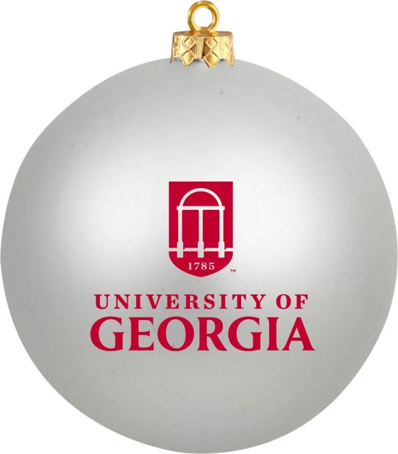 University of Georgia Shatterproof Round Ornament