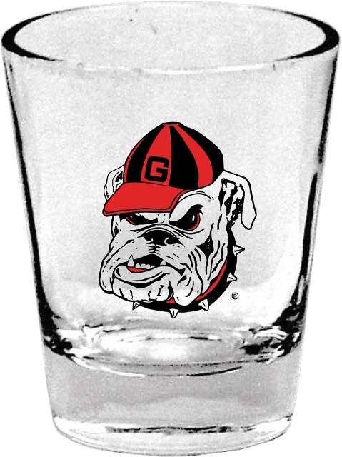 University of Georgia Bulldogs 1.5 oz. Collector's Glass