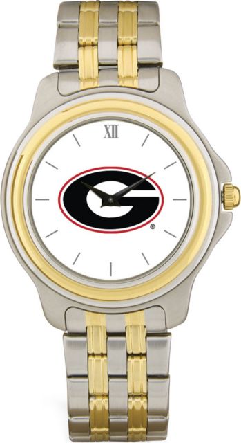 CSI Men's Two-Toned Wristwatch With Colored Medallion - ONLINE ONLY