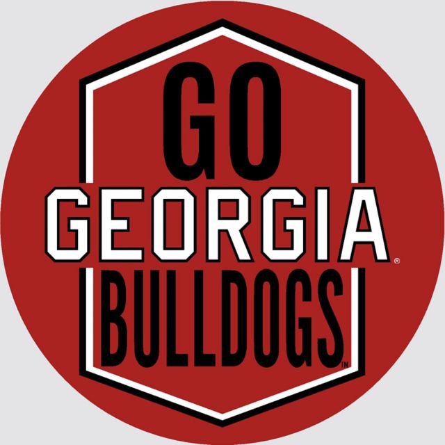 University of Georgia Bulldogs 3" Button Magnet
