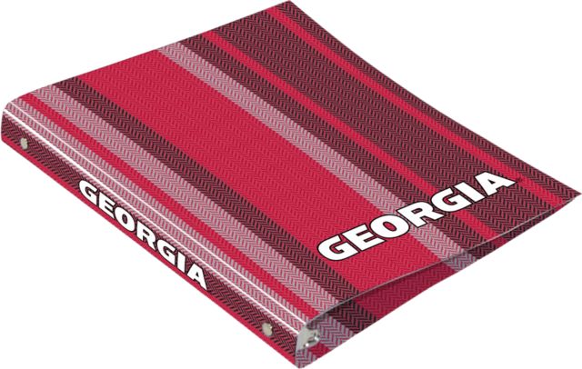 University of Georgia 1 inch Binder